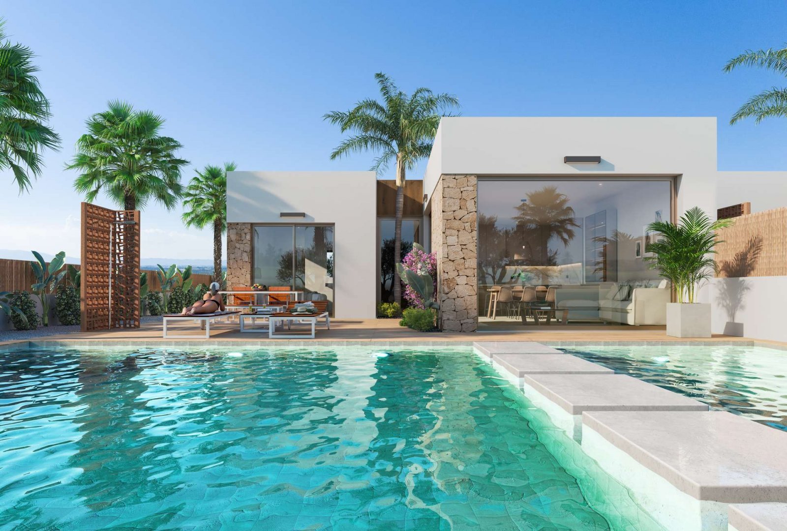 Apartment mit Blick auf das Meer und den Golfplatz La Serena