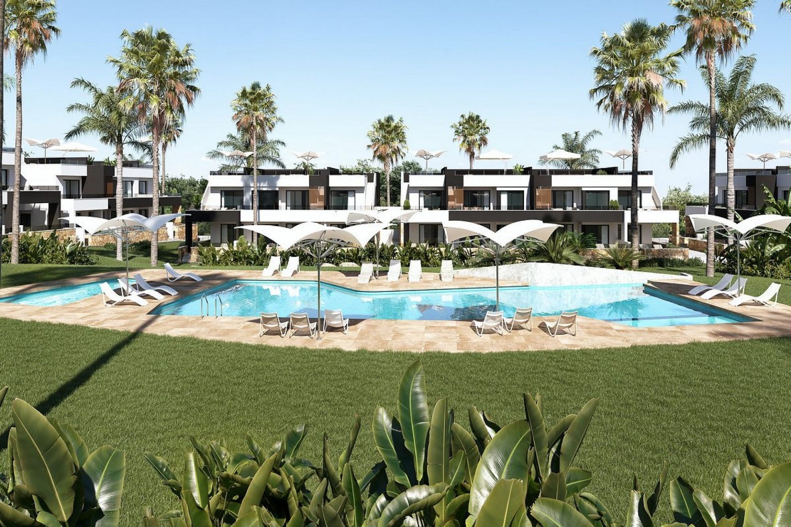 Ciudad Quesada: Exklusive Gartenwohnung mit Pool und Stellplatz 