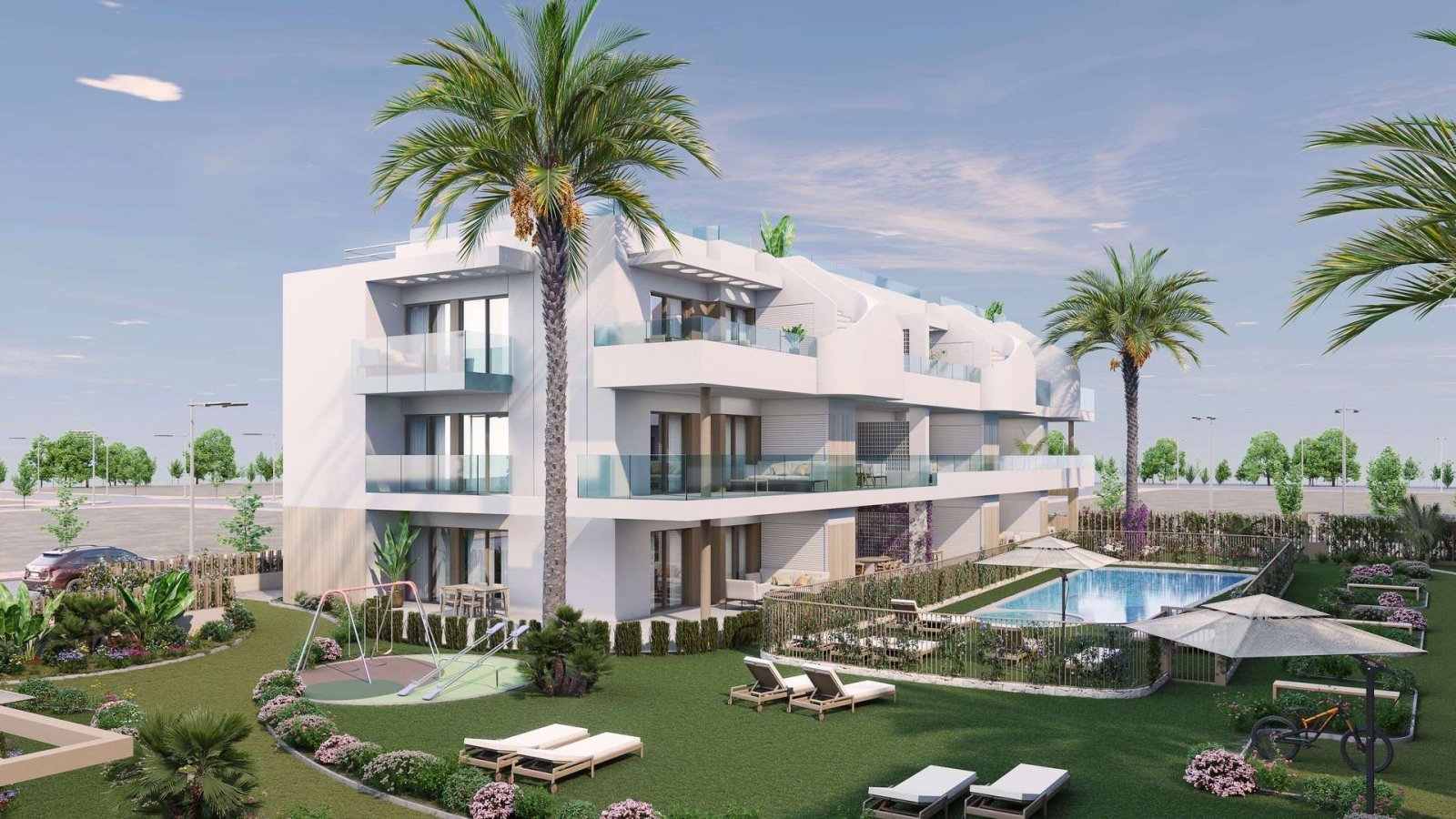 SchönesPenthouse mit Meerblick in Strandnähe