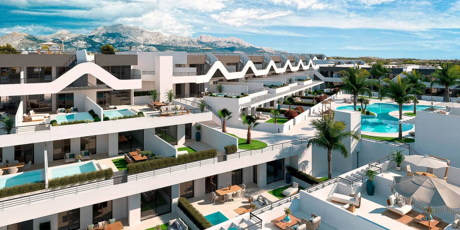 Gartenwohnung mit Pool und mediterranem Lebensgefühl
