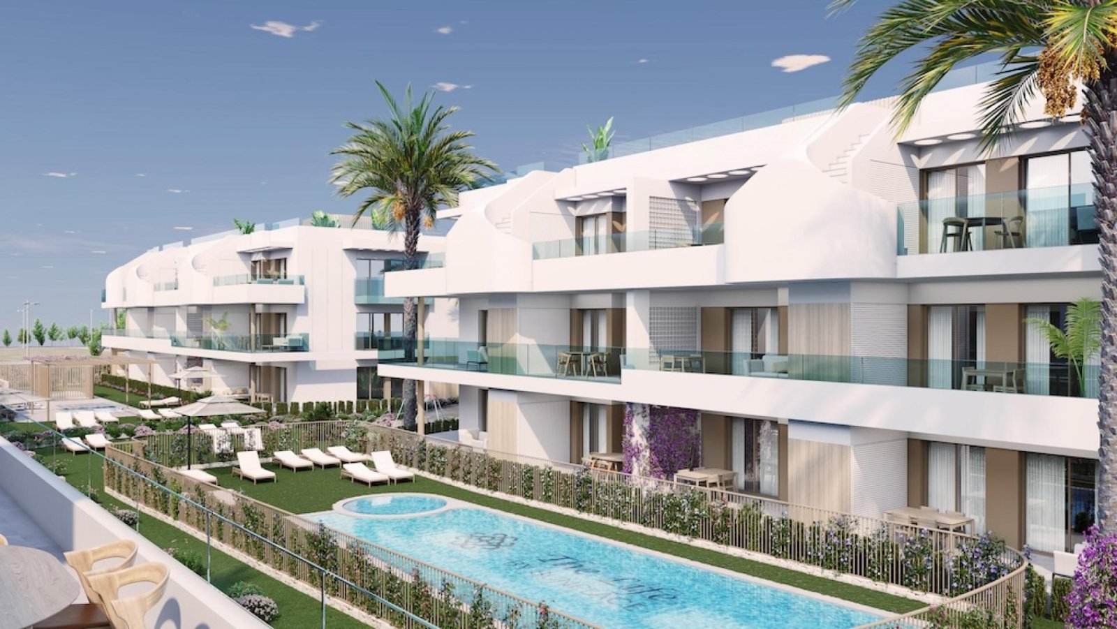 Pilar de la Horadada: Attraktives Apartment mit eigenem Garten und Tiefgarage 