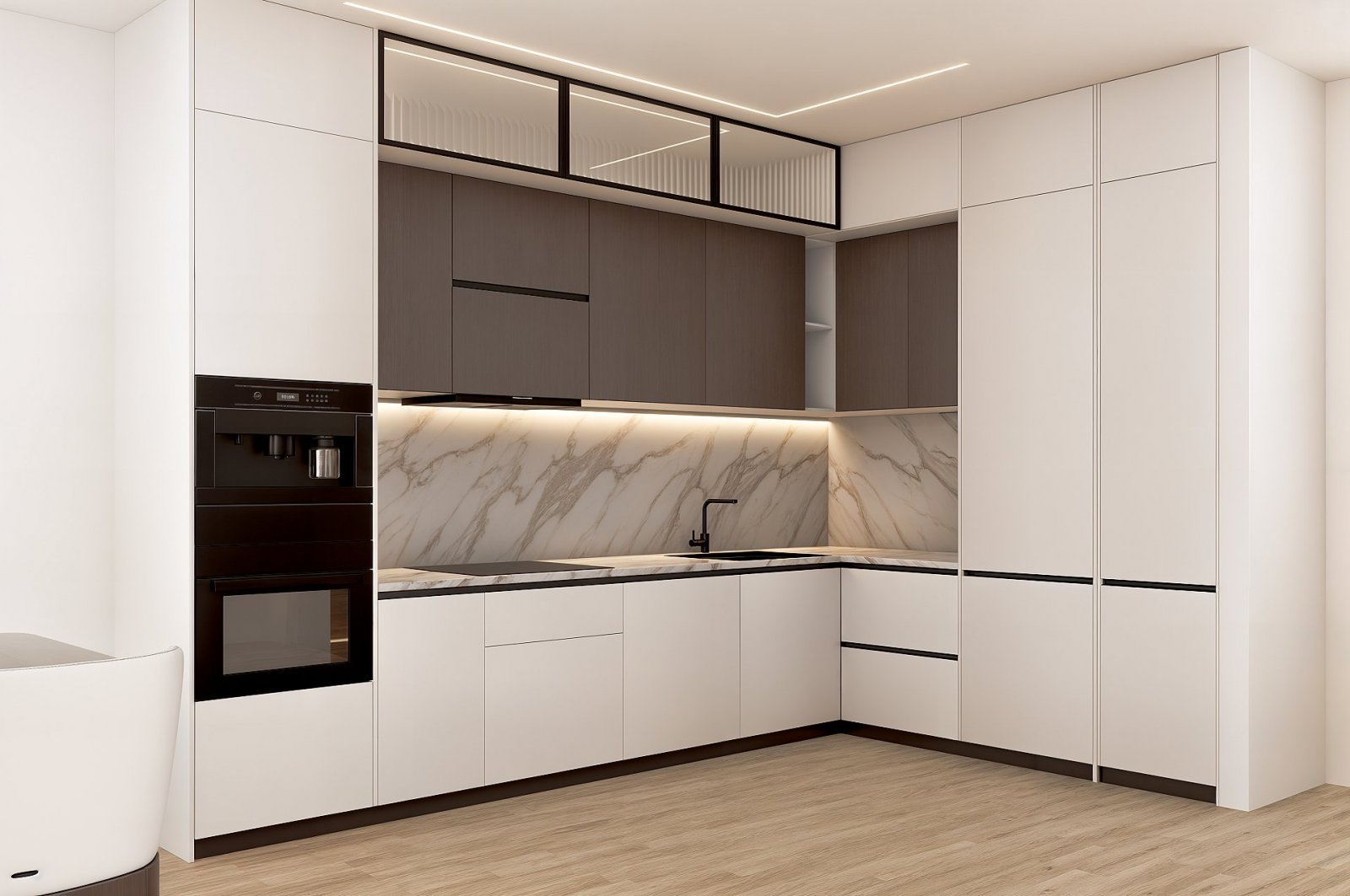 Modernes Apartment mit Terrasse und Pool