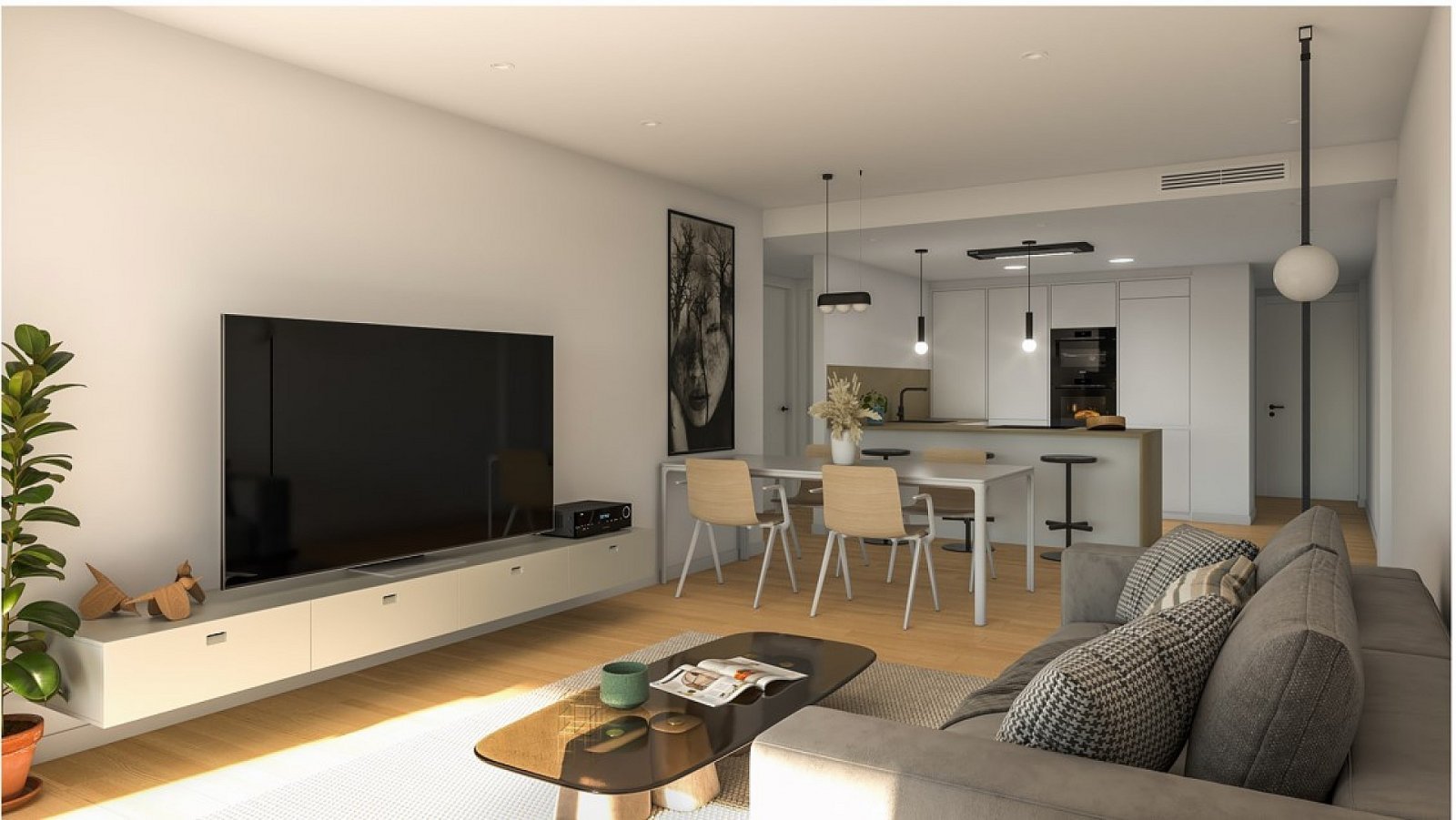 Stylishes Apartment mit Terrasse und Wellness