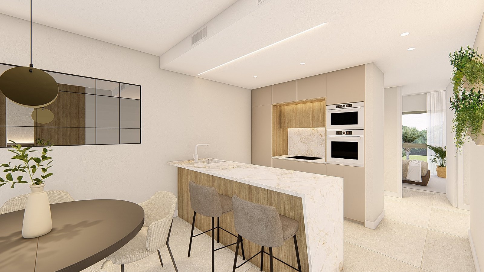 Komfort-Apartment mit Garten & Gemeinschaftspool