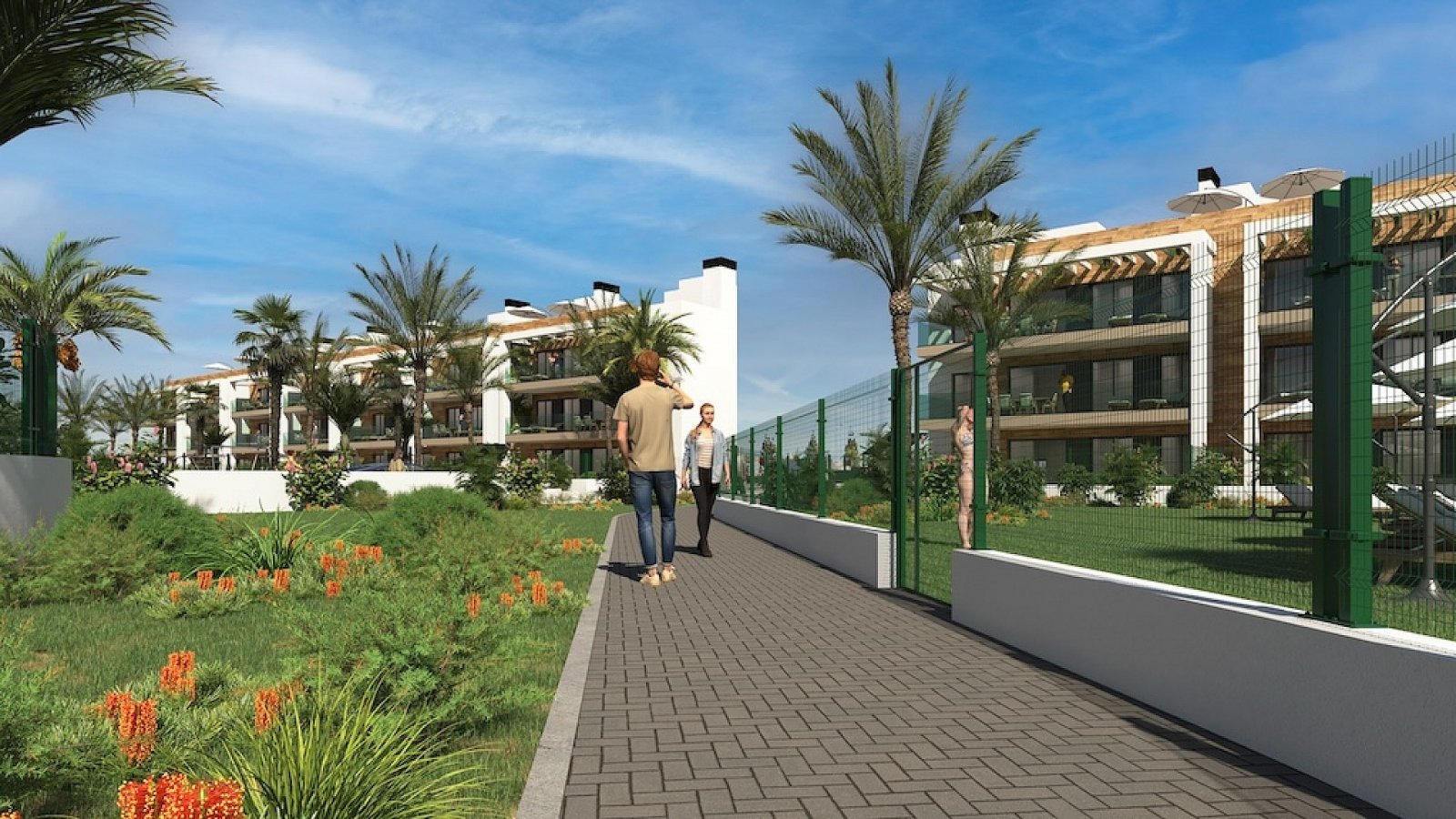 Exklusive Wohnung mit Pool und Tiefgarage