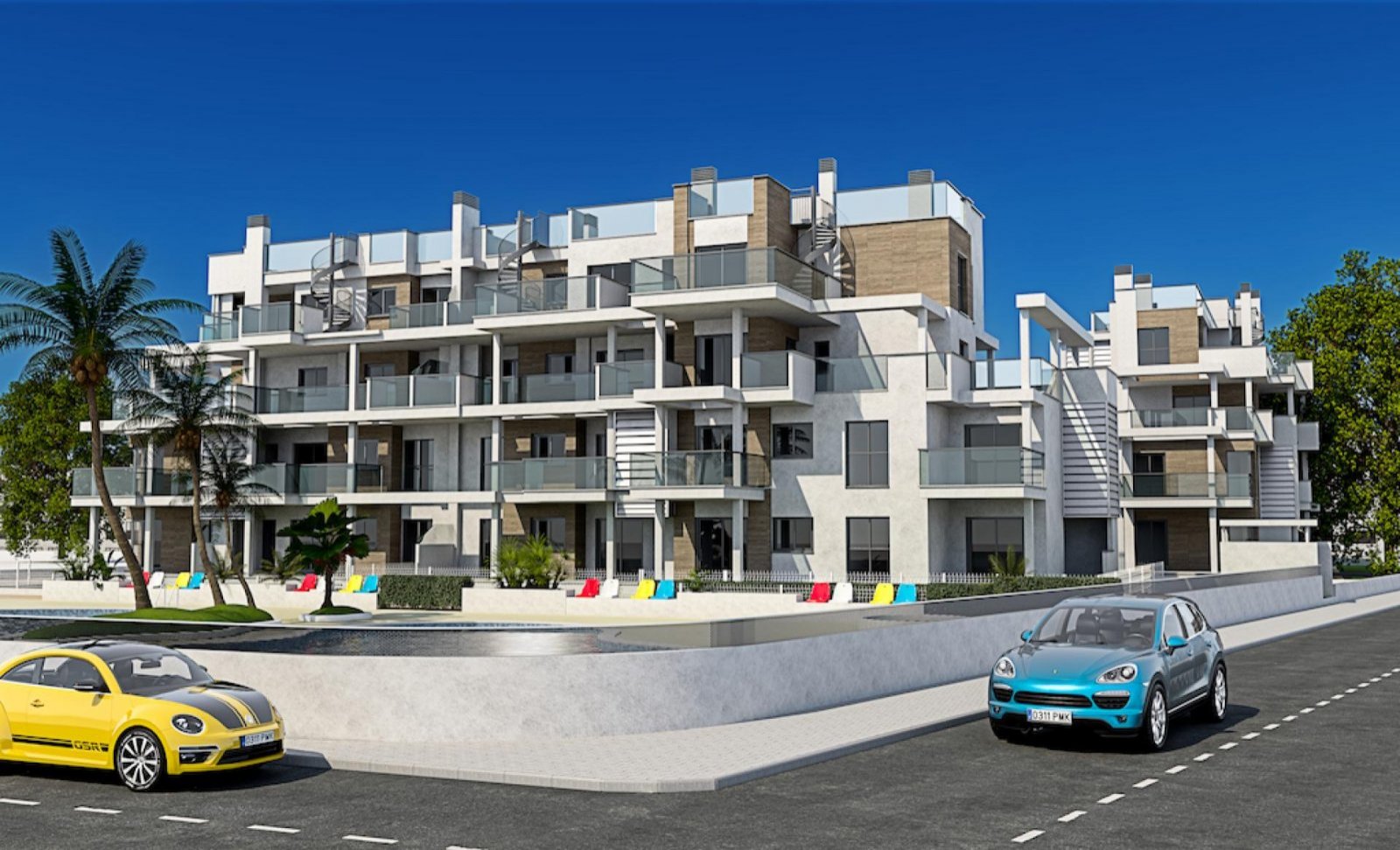 Denia: Exklusive Neubauwohnungen nur 100 m vom Meer 