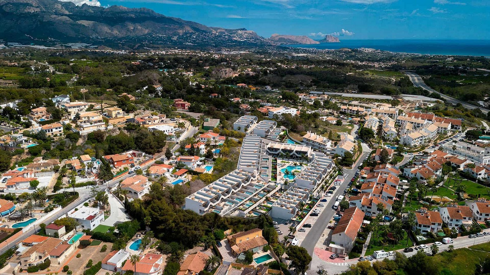 Moderne Wohnung mit Solarium und mediterranem Lebensgefühl