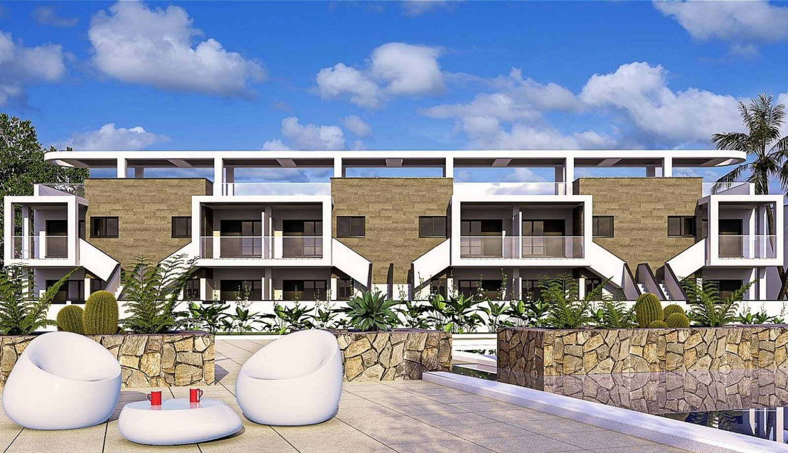 Stylishe Apartments mit 2 Schlafzimmern, Dachterrasse und Gemeinschaftspool