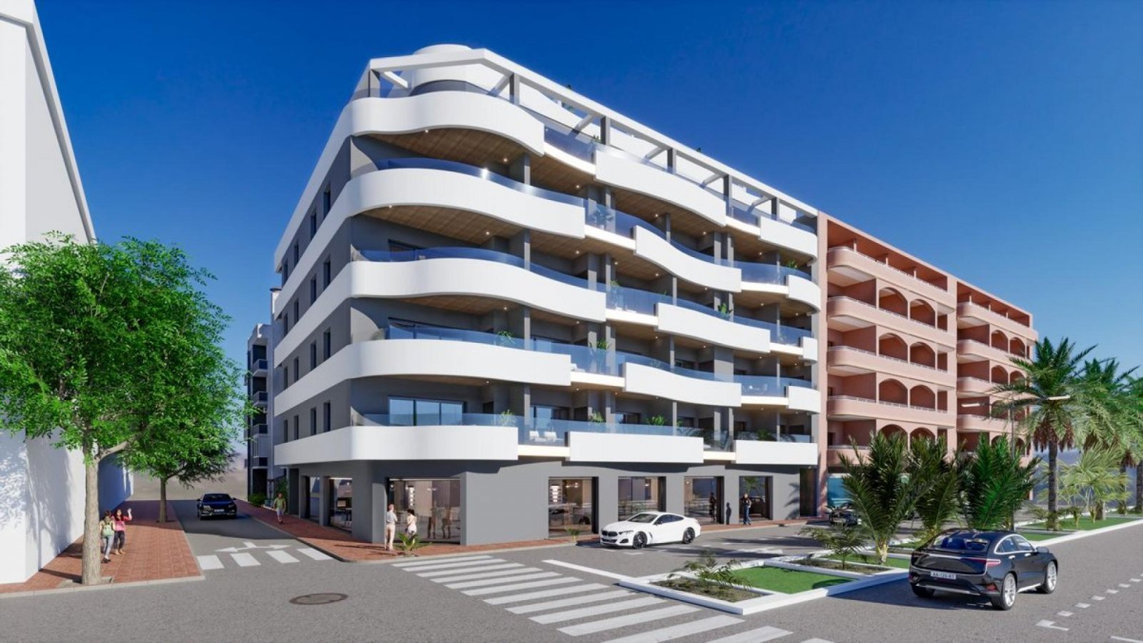 Torrevieja: Exklusive Apartments mit Terrasse, Pool & Garage 