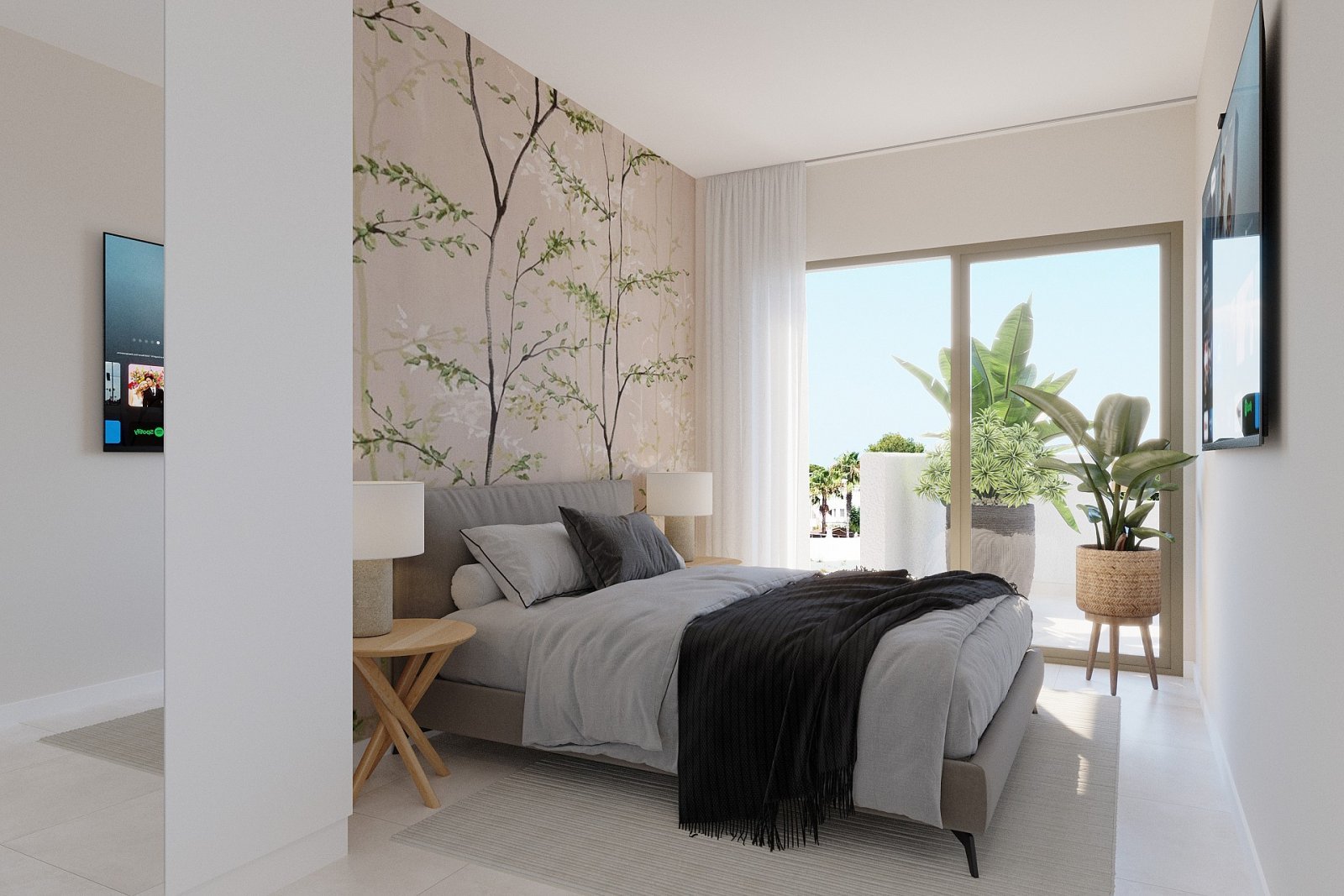 Modernes Apartment mit Garten &amp; Poolparadies