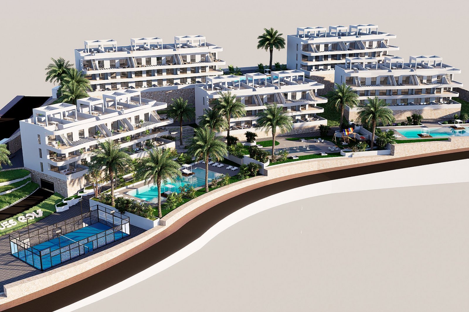 Modernes Apartment mit Terrasse und Bergblick