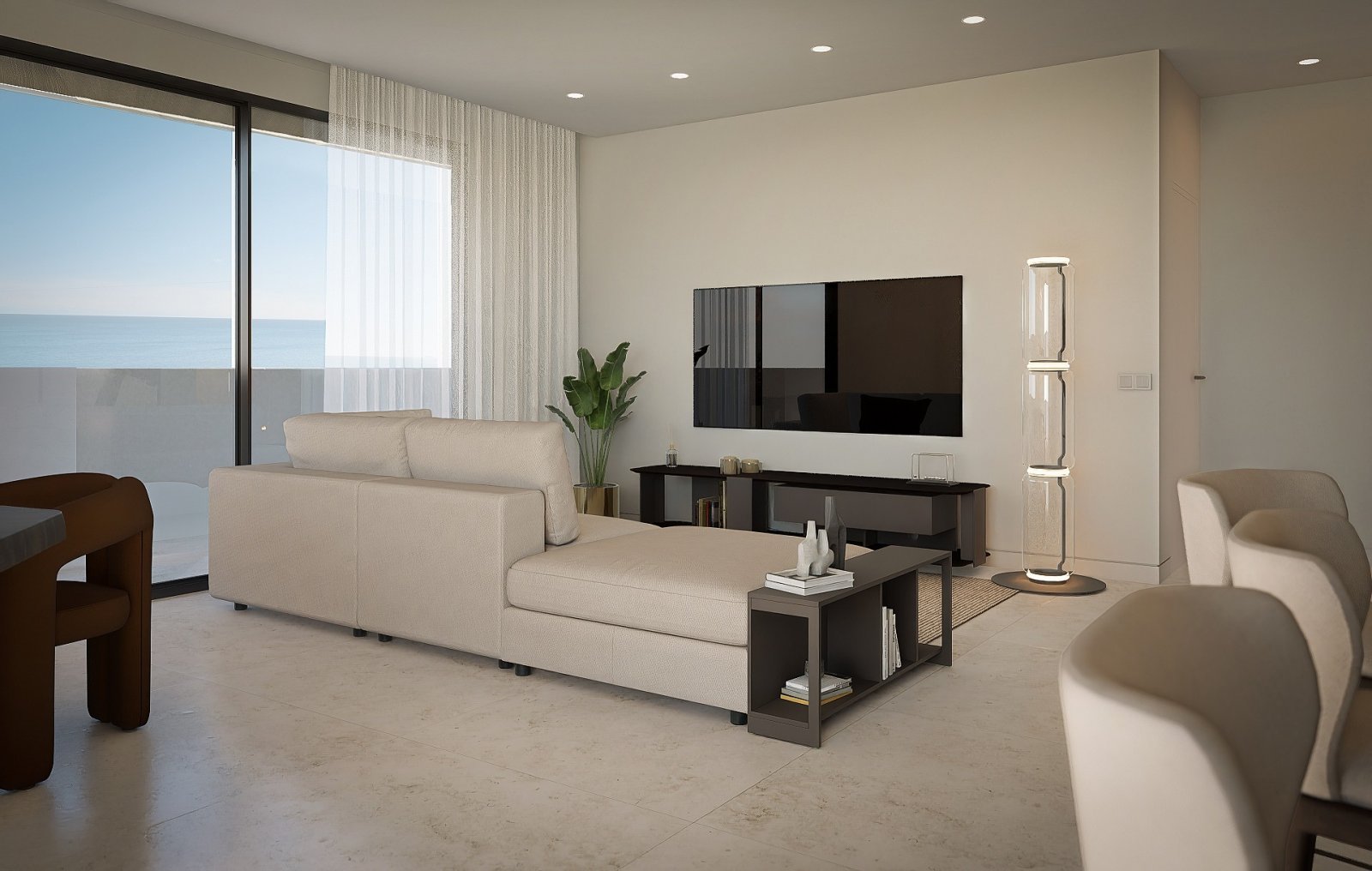 Modernes Wohnen mit Infinity-Pool, Spa & Komfort