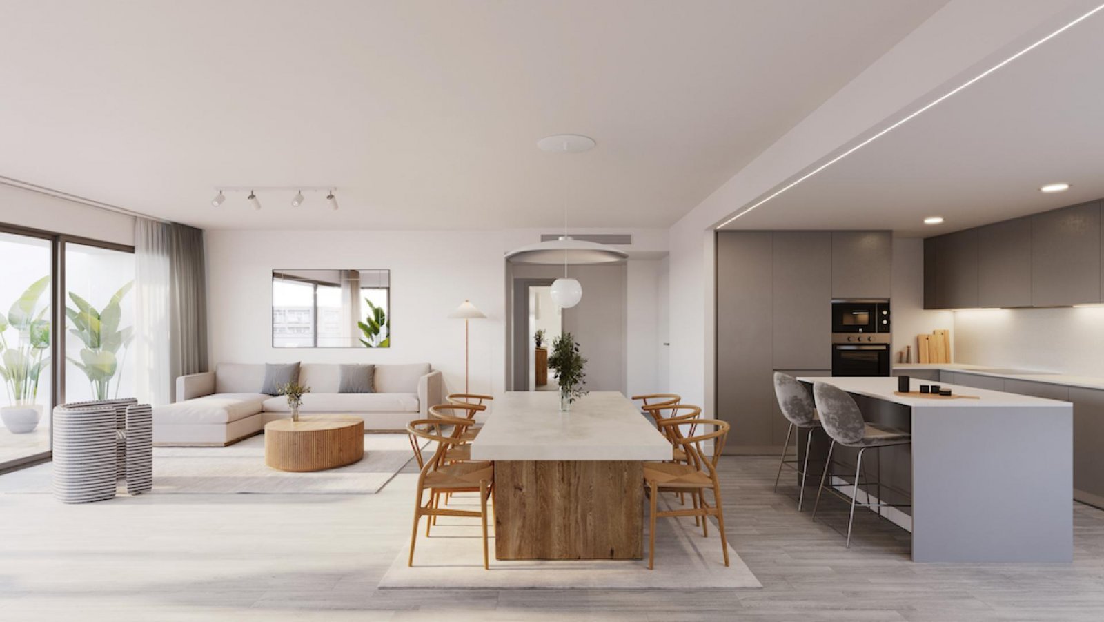 Modernes Hafen-Apartment mit Meerblick &amp; Terrasse