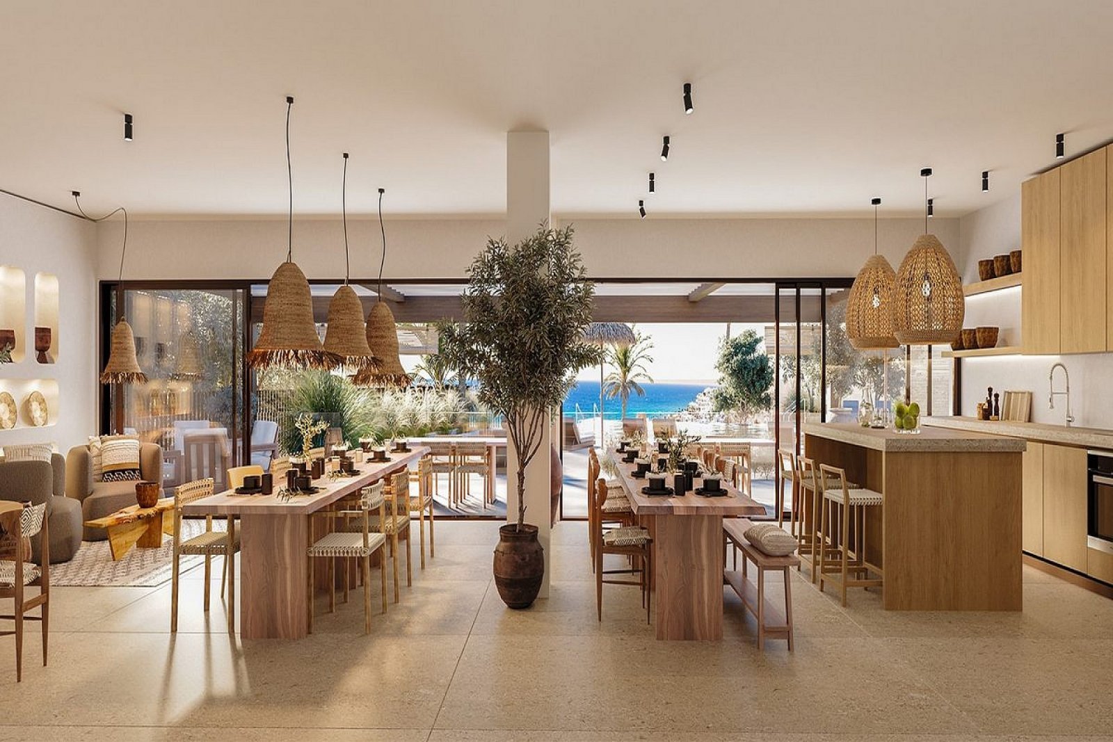 Exklusive Wohnung mit Meerblick &amp; Pool