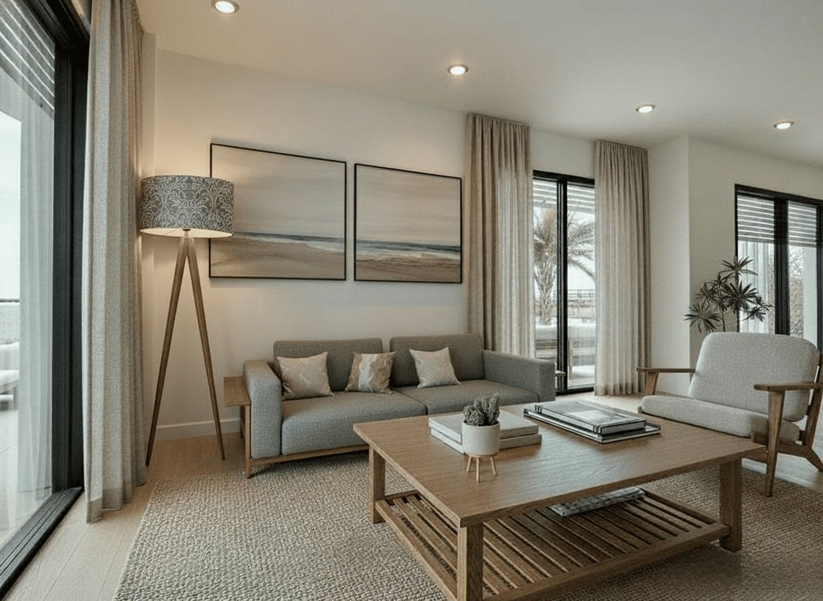 Penthouse am Golfplatz in Meeresnähe