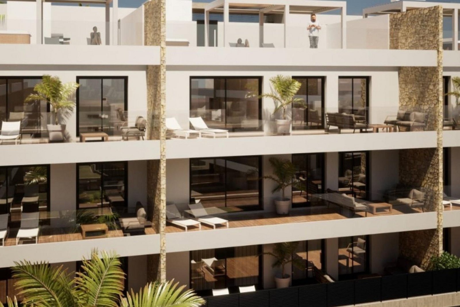 Mediterrane Gartenwohnungen mit Pool und Komfort