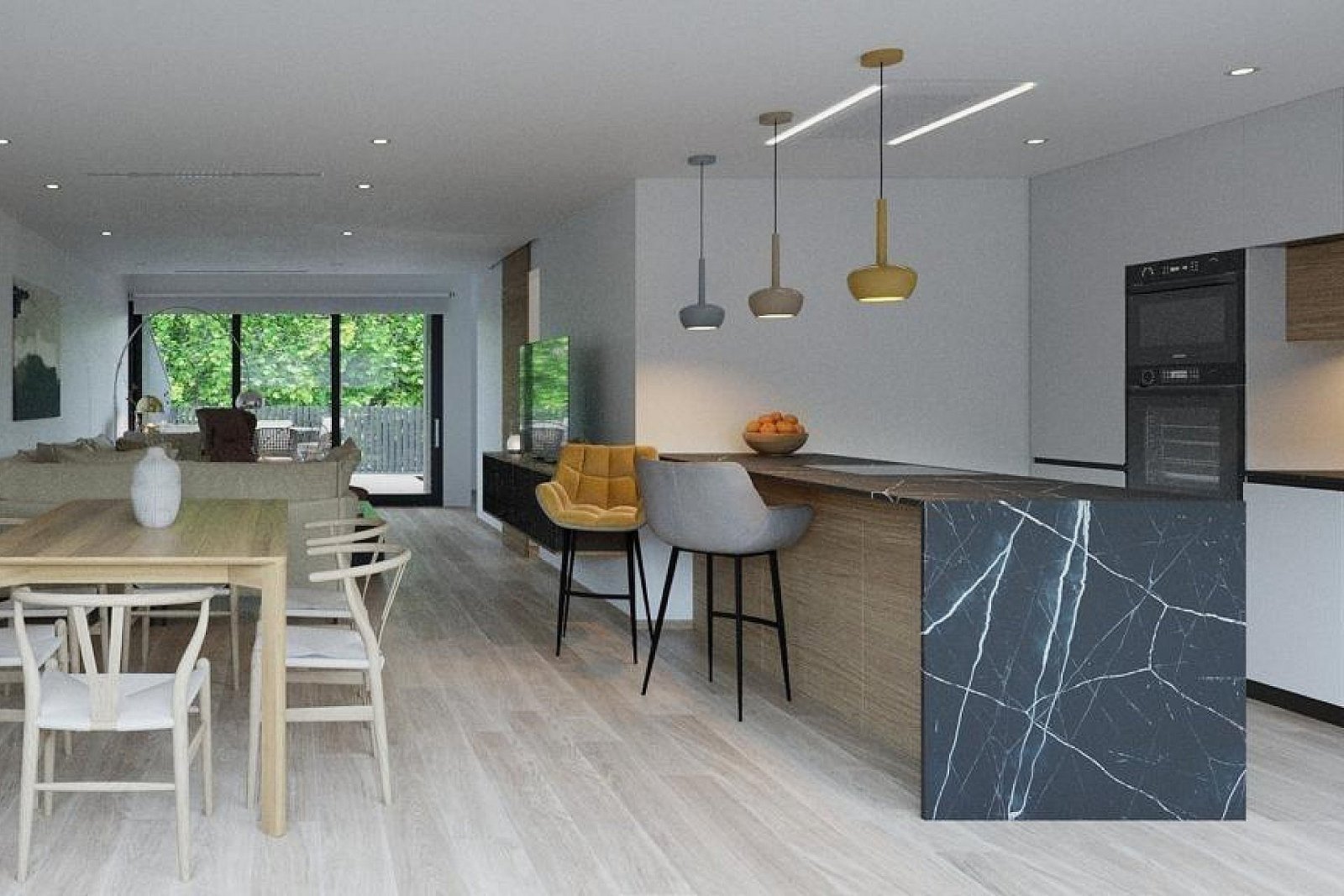 Exklusive Neubauwohnung mit Meerblick, Terrasse &amp; Pool