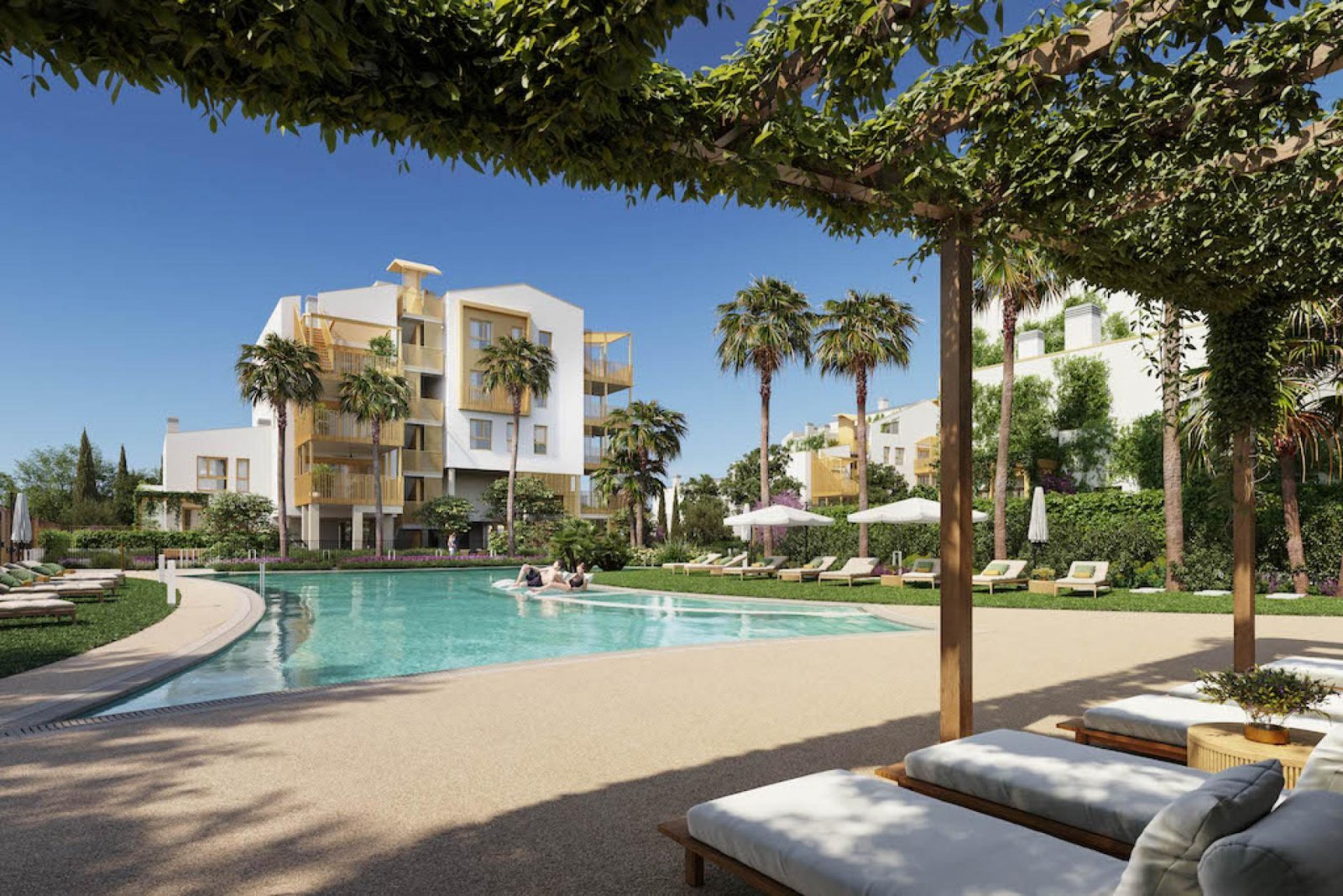 Exklusive Neubauwohnungen mit Dachterrasse und Pool