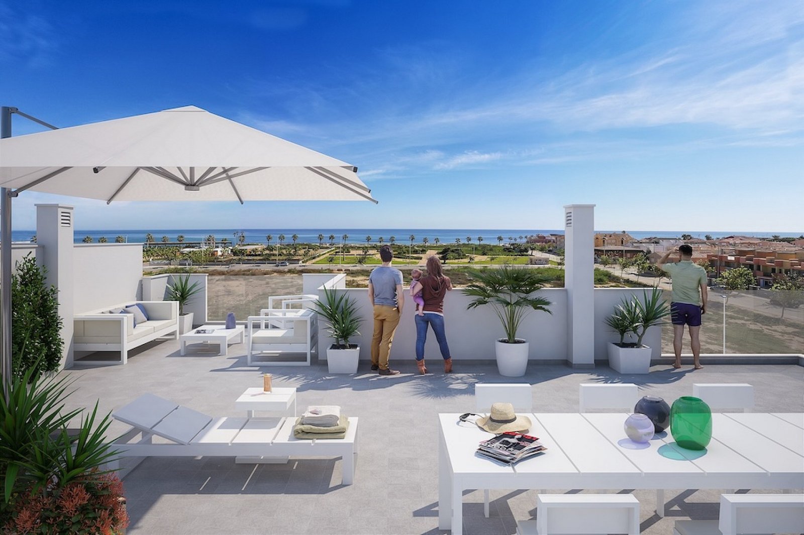 Torre de la Horadada: Traumhafte Apartments nur 200 m vom Strand 