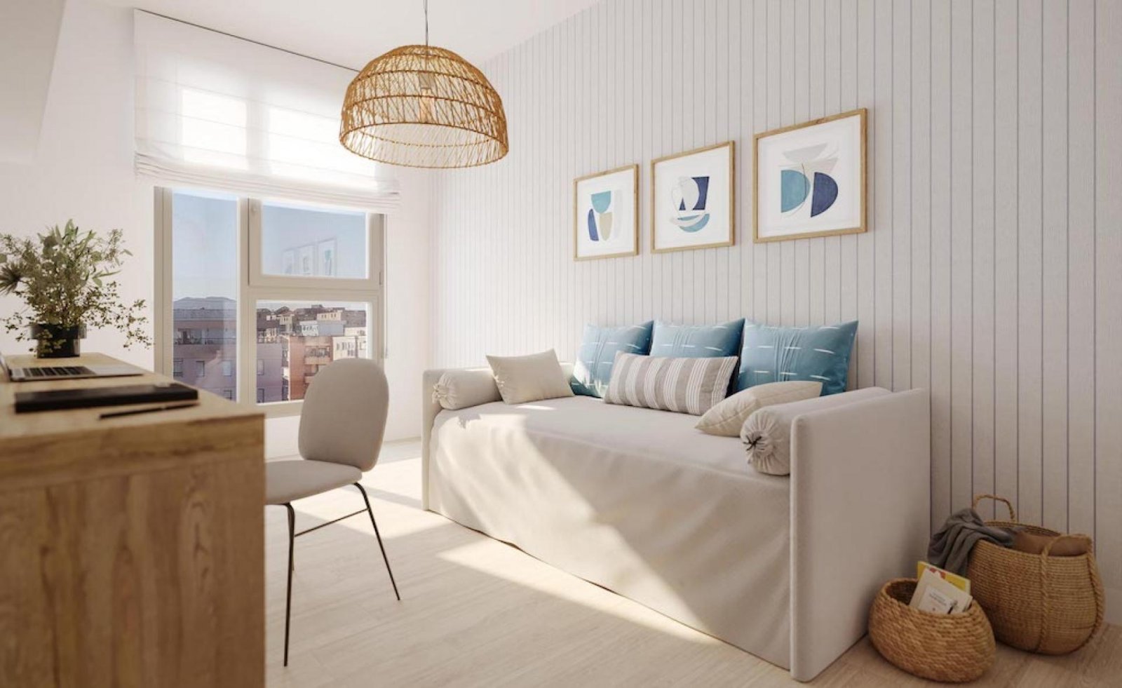 Exklusives Apartment mit Terrasse und Meerblick