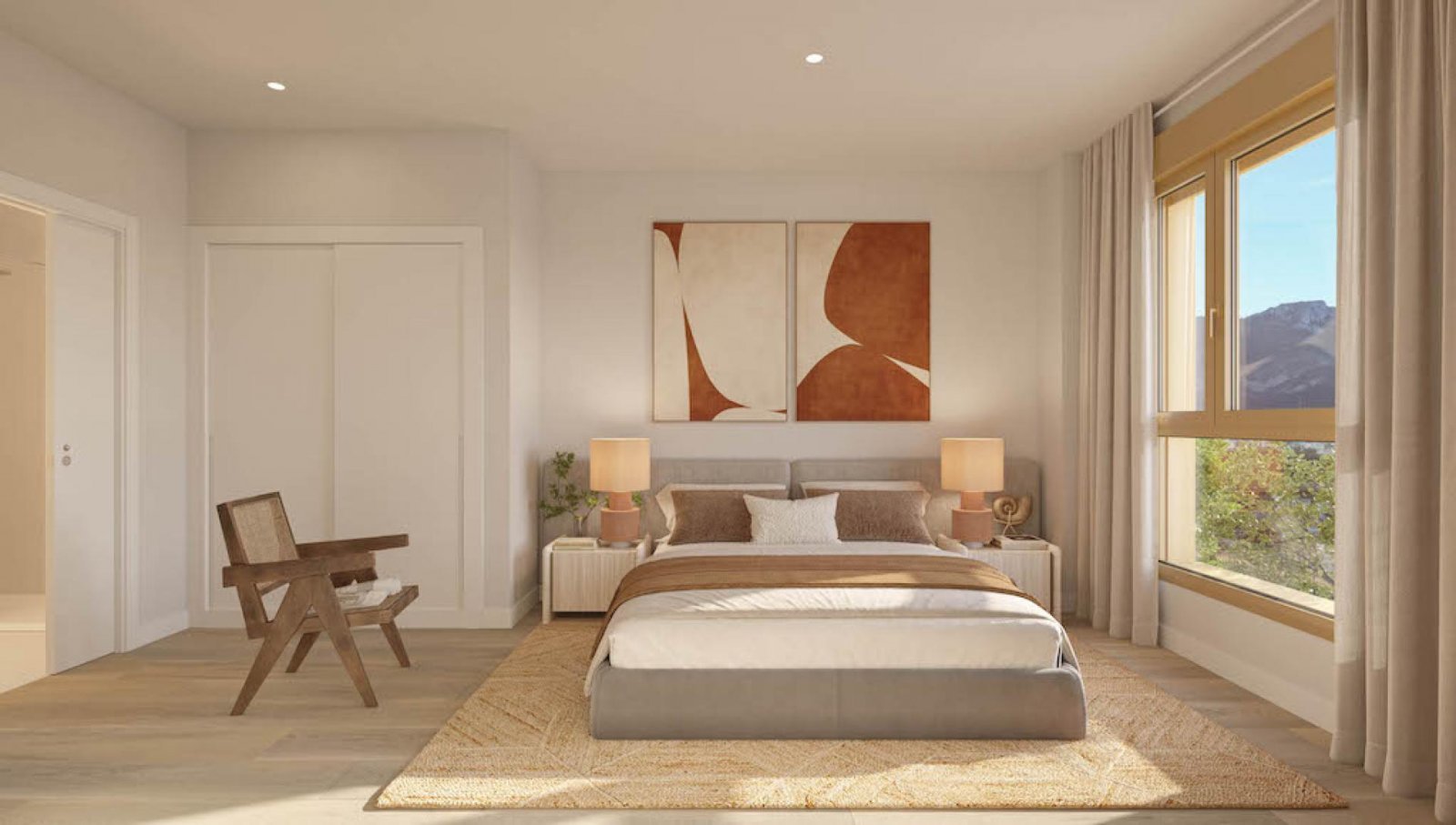 Exklusive Terrassenwohnung mit Meerblick