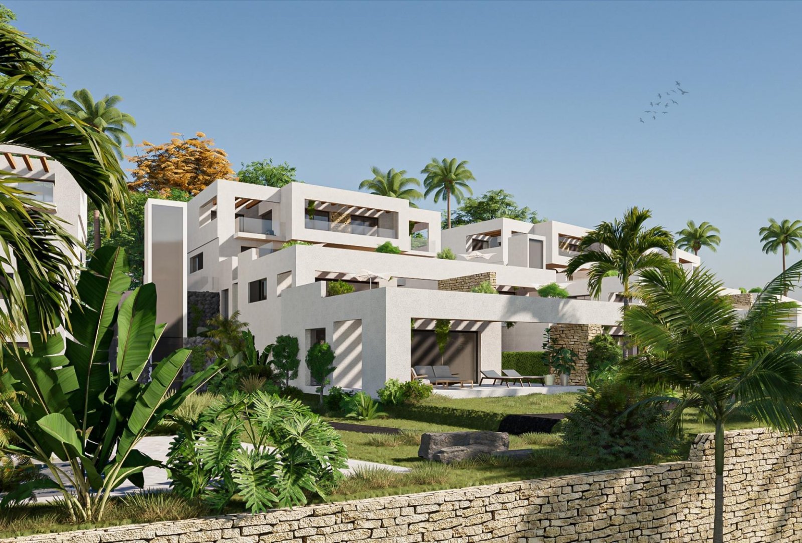 Font de Llop golf: Modernes Duplex mit Pool und Parkplatz 