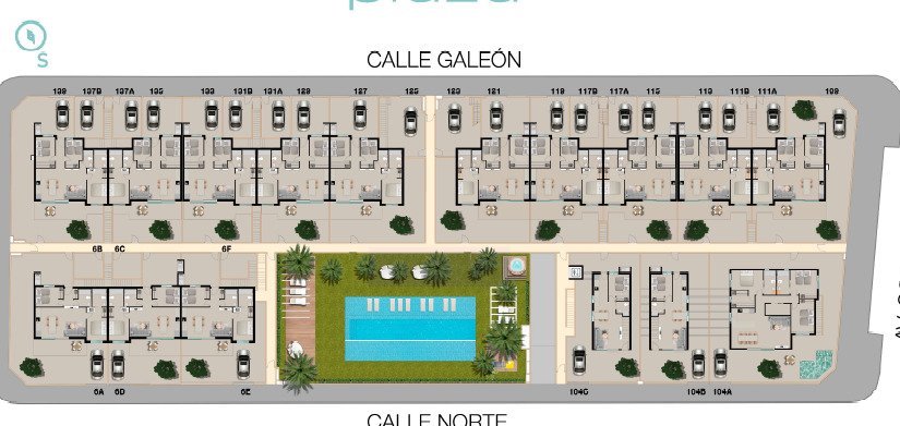 Wohnung in Meeresnähe (300m) mit Pool