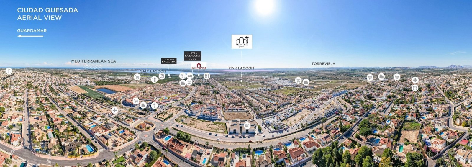 Schönes Penthouse mit großem Pool
