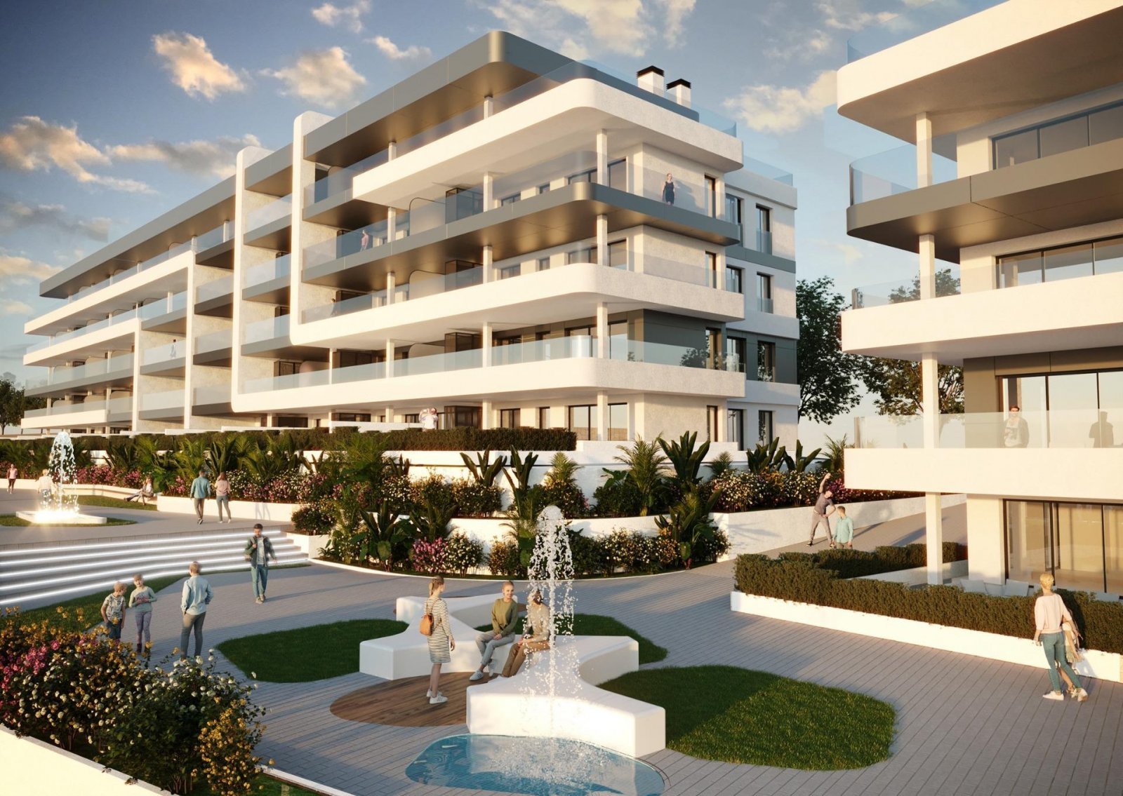 Moderne Apartments mit Dachterrasse