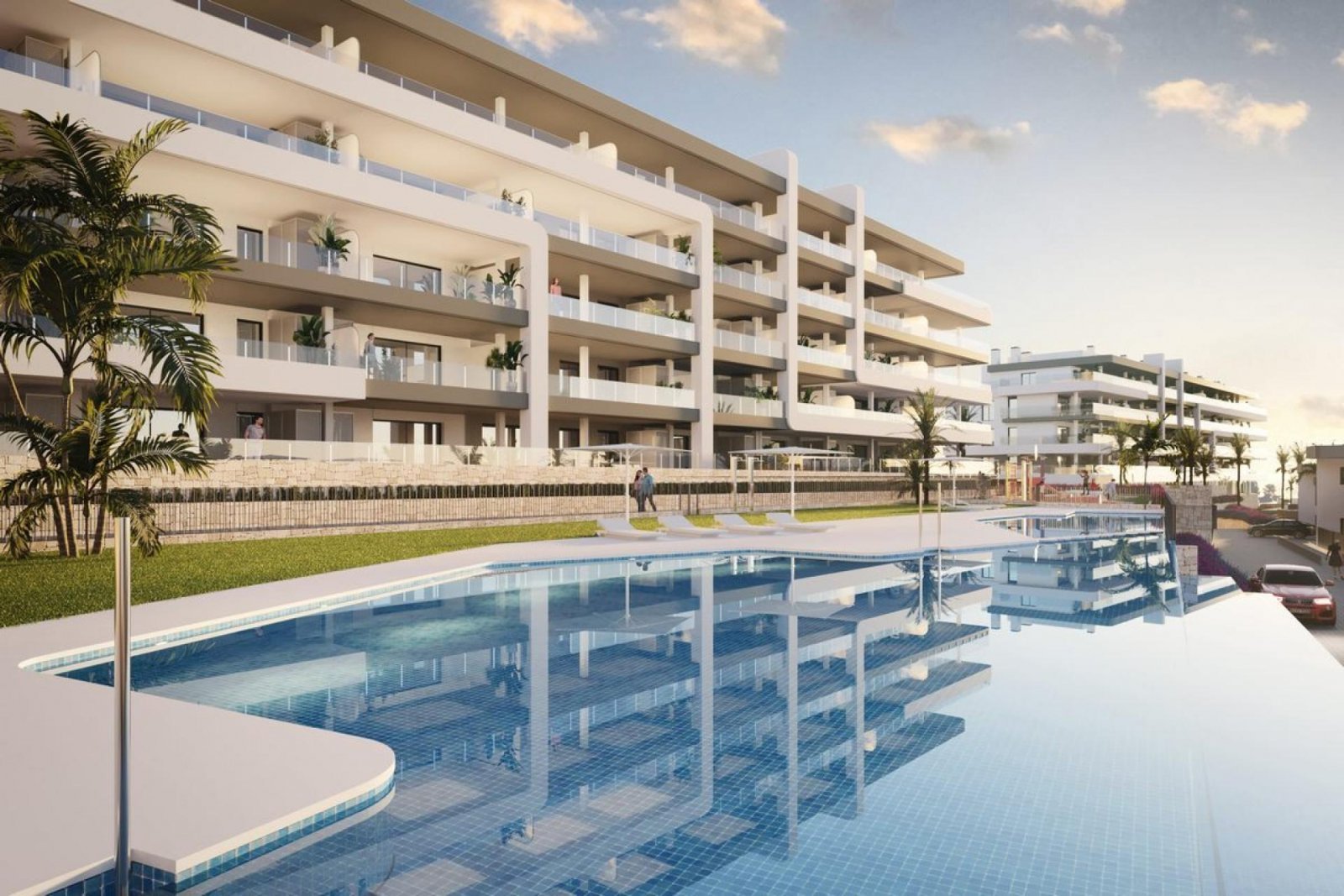Moderne Apartments mit Dachterrasse