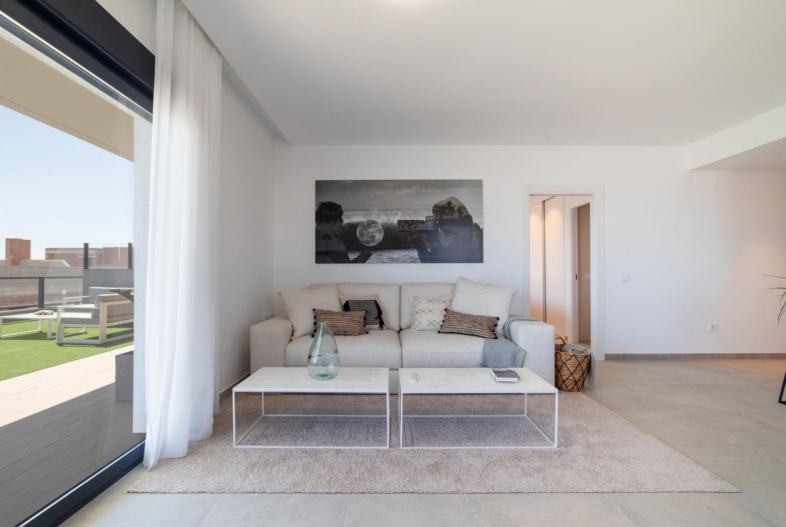 Traumwohnung mit Meerblick, Terrasse &amp; Pool