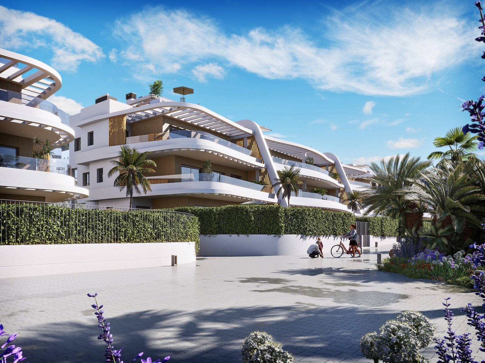 Luxus-Apartment mit Garten, Pool & Panoramablick