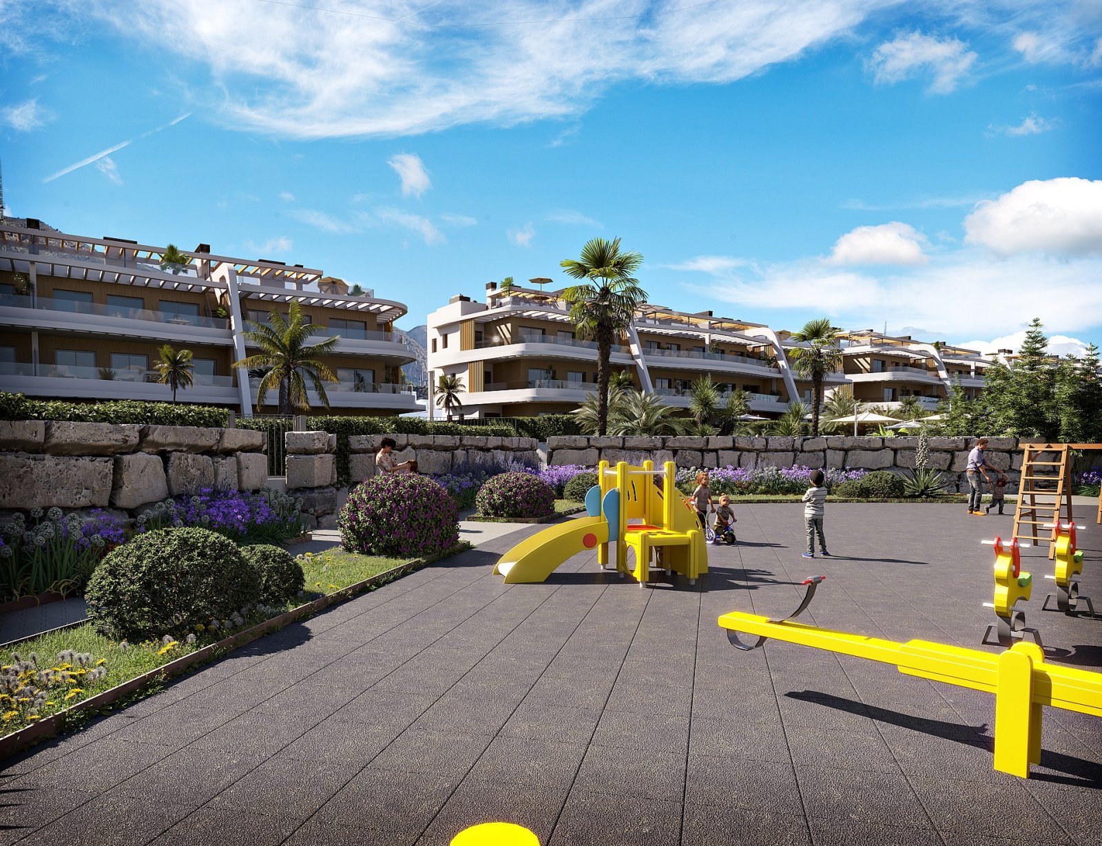 Luxus-Apartment mit Garten, Pool & Panoramablick