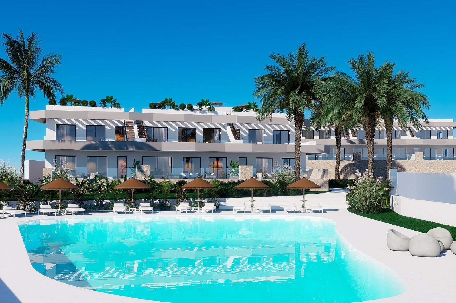 Exklusive Apartments mit Solarium &amp; Pool