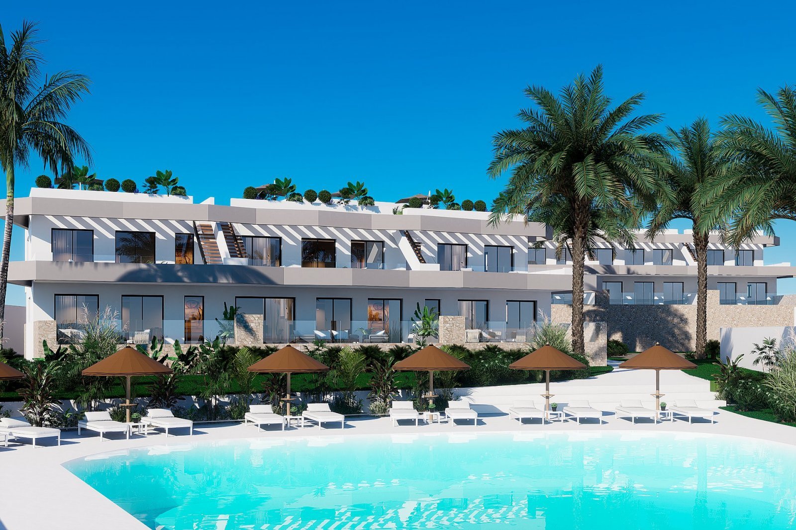 Exklusive Apartments mit Solarium &amp; Pool