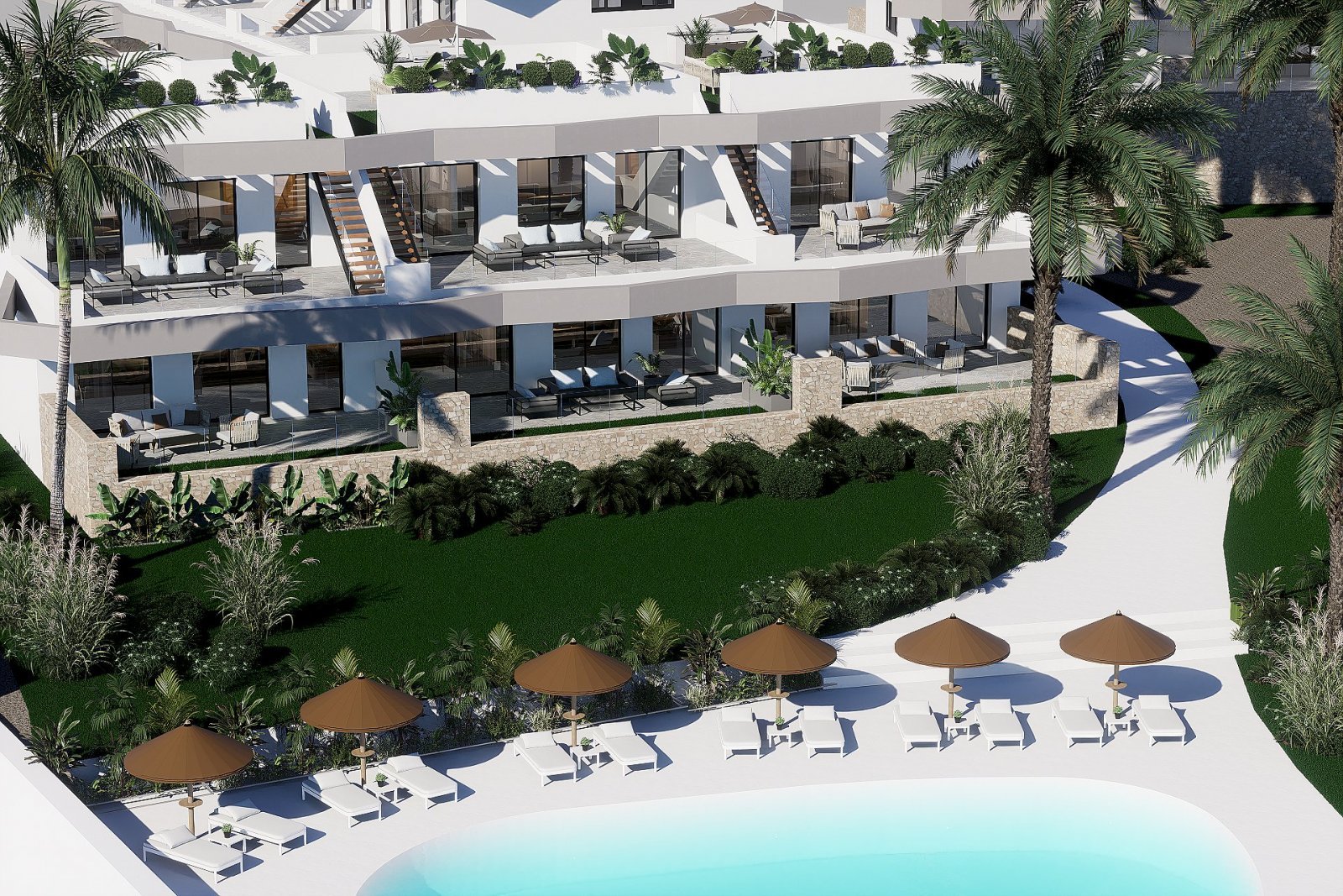 Exklusive Apartments mit Solarium &amp; Pool
