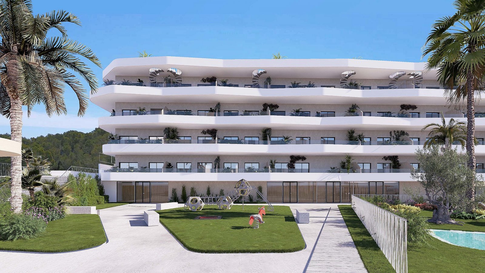 Moderne 2-Zimmer-Apartments mit Solarium, Pool & Tiefgarage