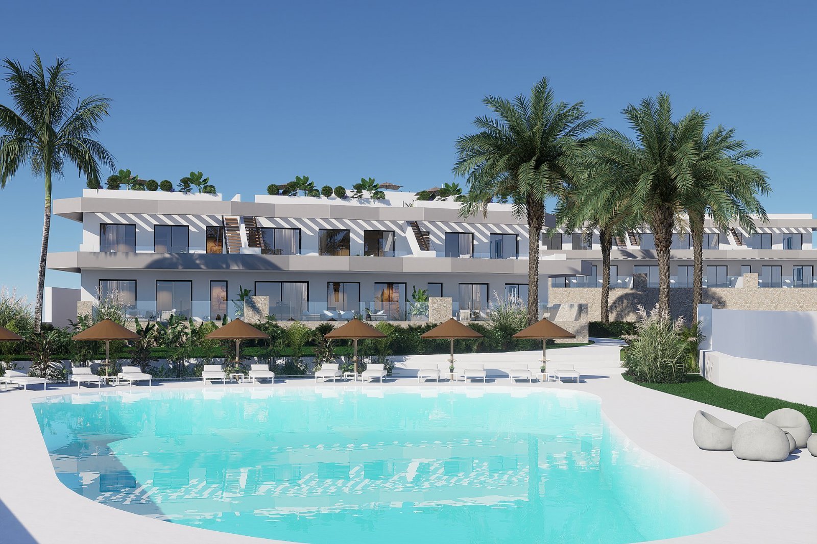 Elegante Gartenwohnung nahe Strand und Golf
