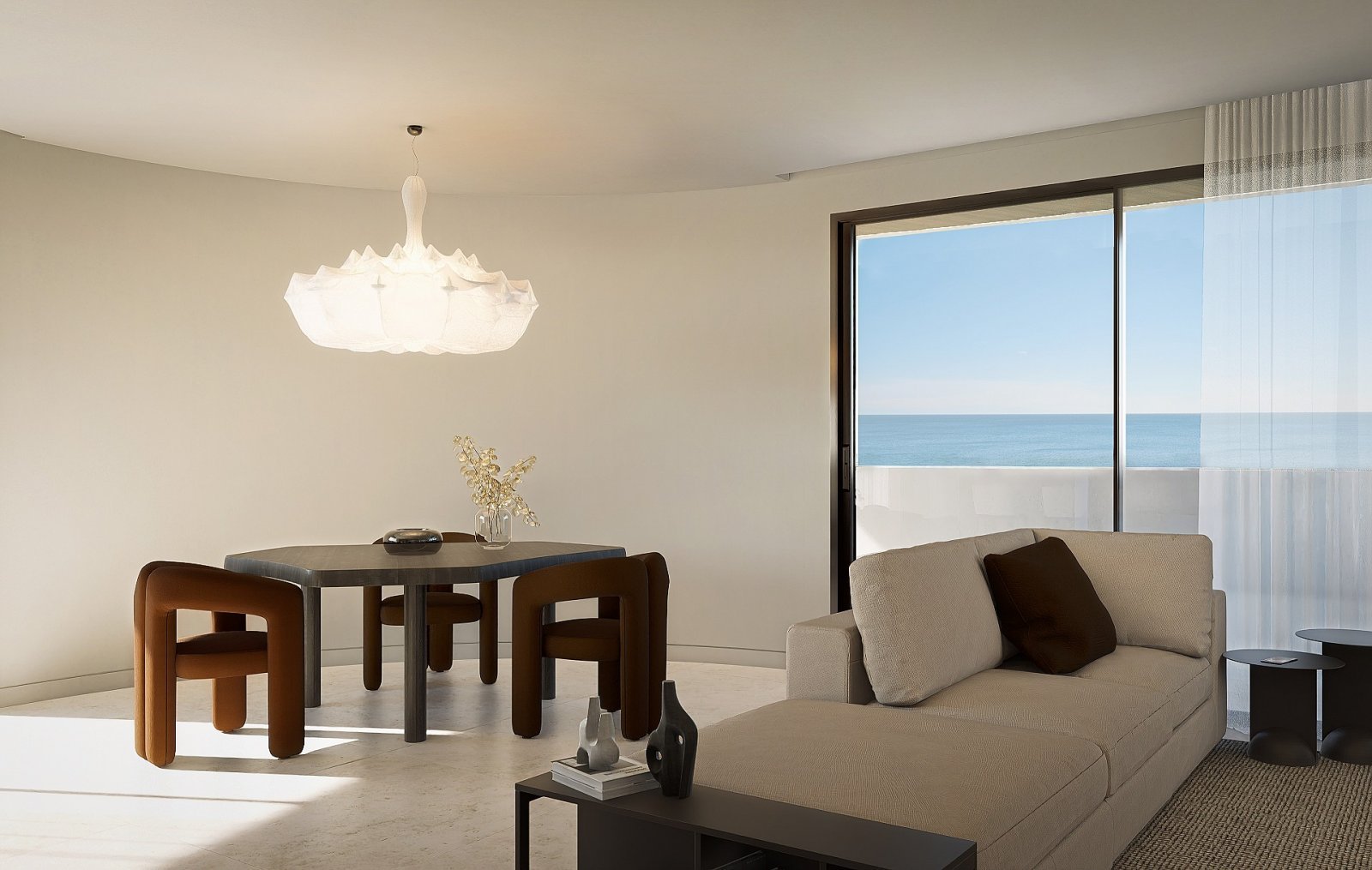 Moderne Luxusapartments mit Infinity-Pool