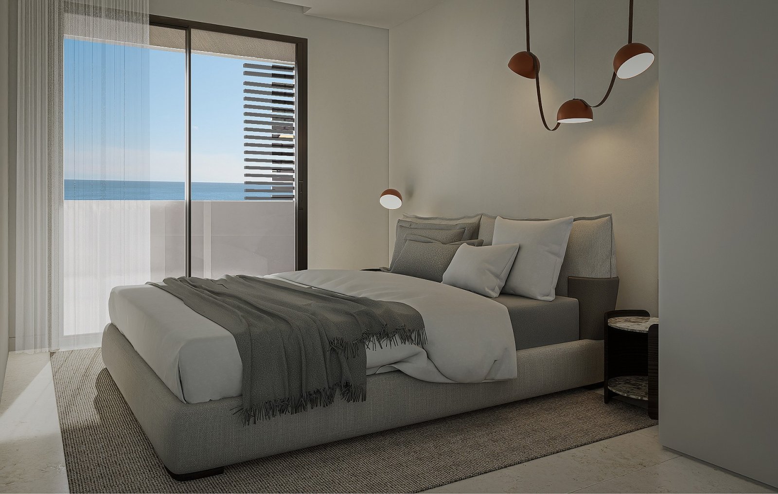 Moderne Luxusapartments mit Infinity-Pool