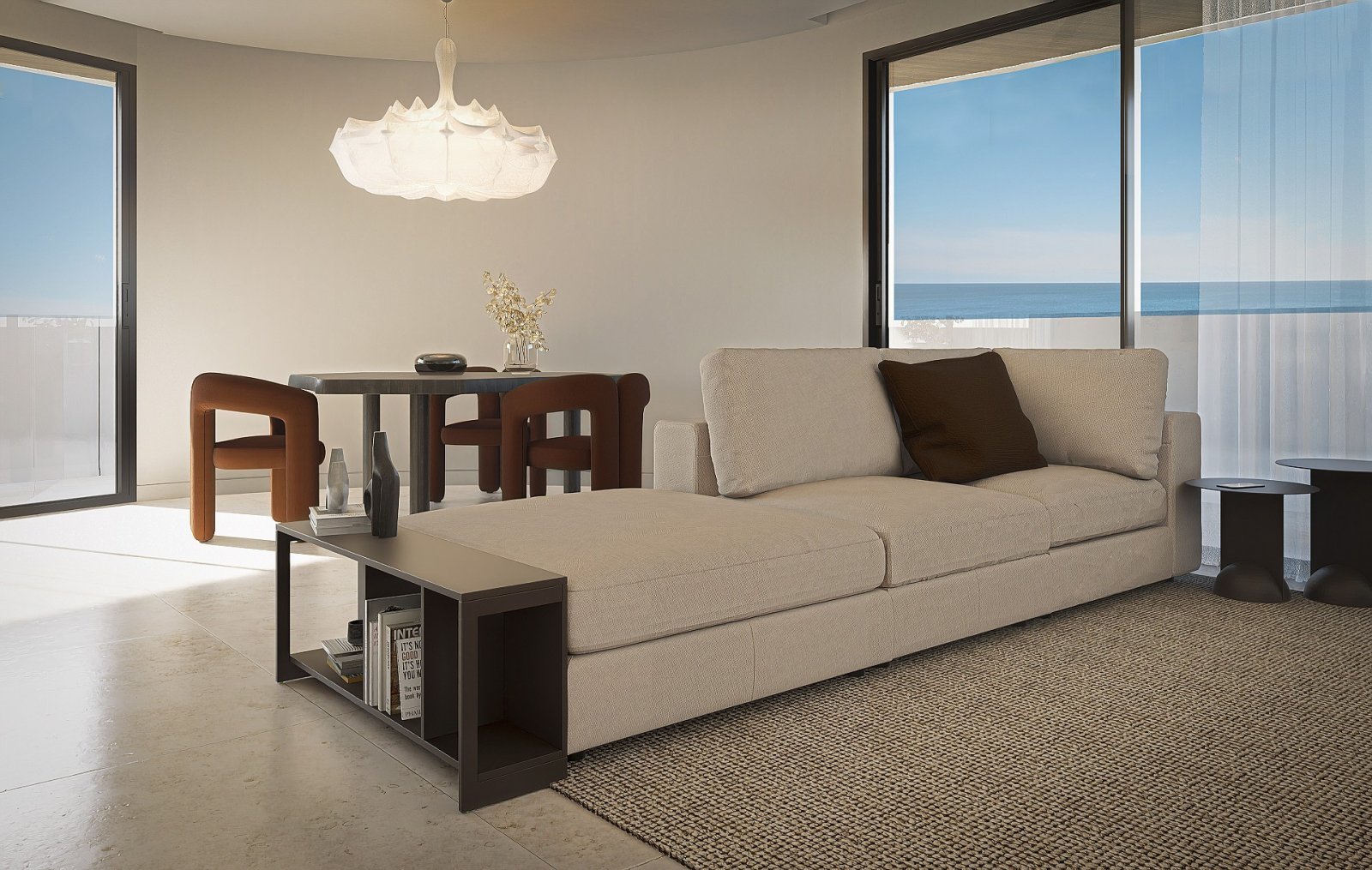 Moderne Luxusapartments mit Infinity-Pool