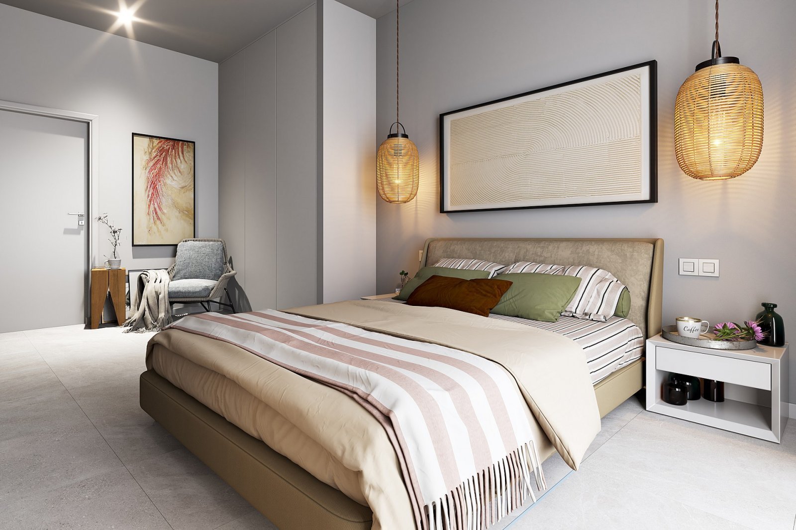 Stilvolles Apartment mit Terrasse & Meerblick