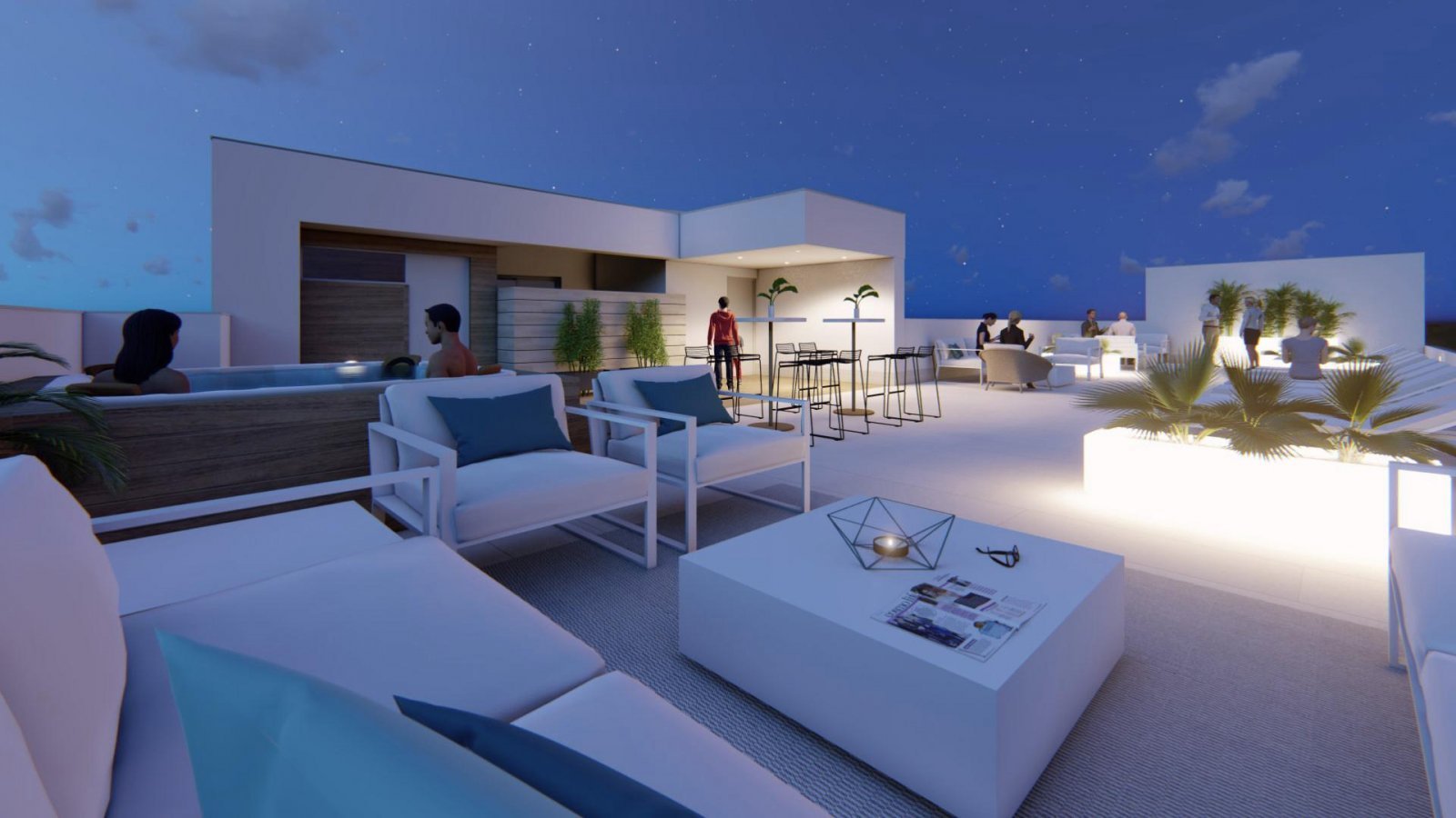Mediterranes Apartment mit Terrasse &amp; Jacuzzi