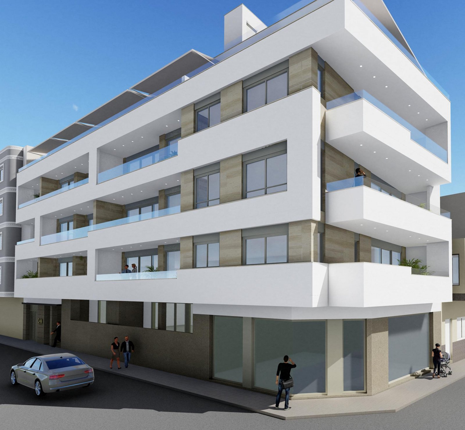 Mediterranes Apartment mit Terrasse &amp; Jacuzzi