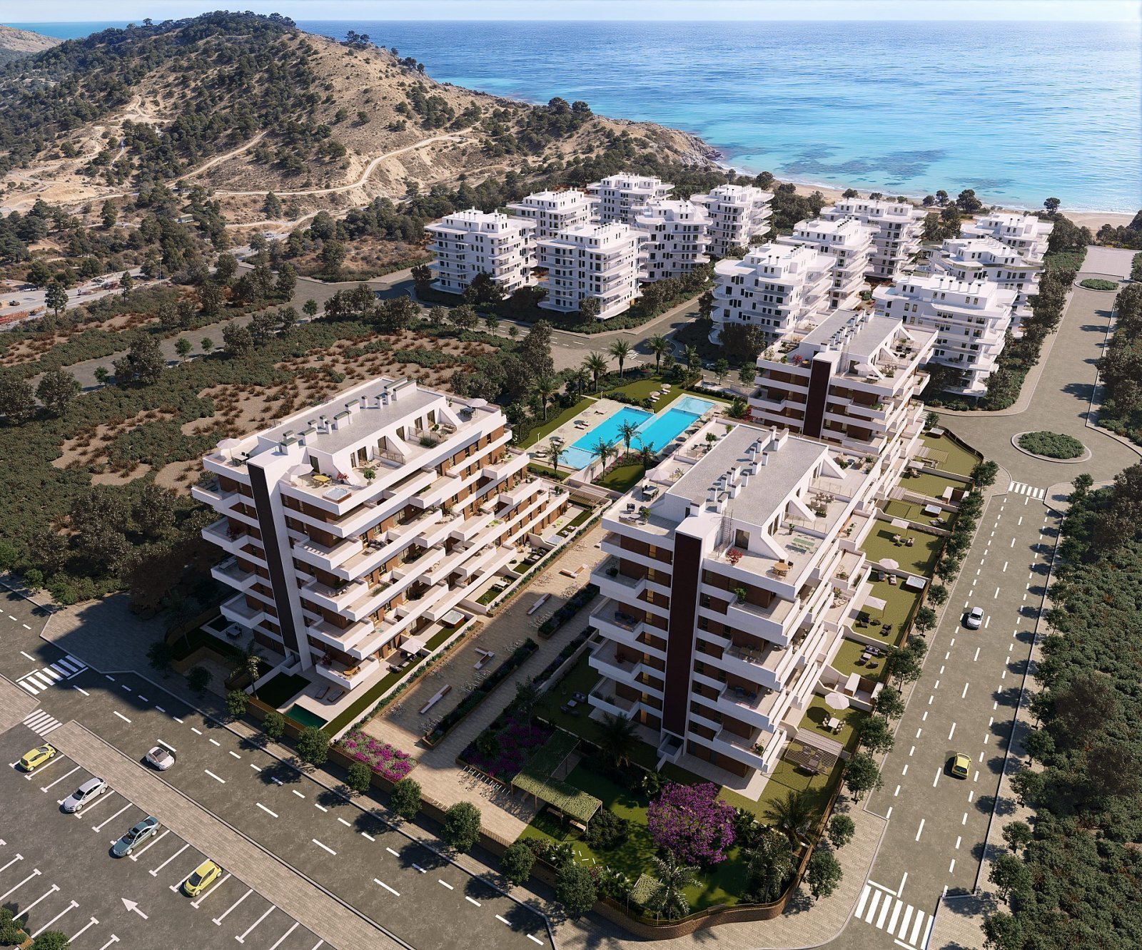 Modernes Apartment mit Pool und Sonnenterrasse