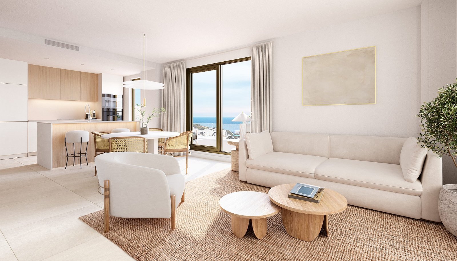 Modernes Apartment mit Pool und Sonnenterrasse