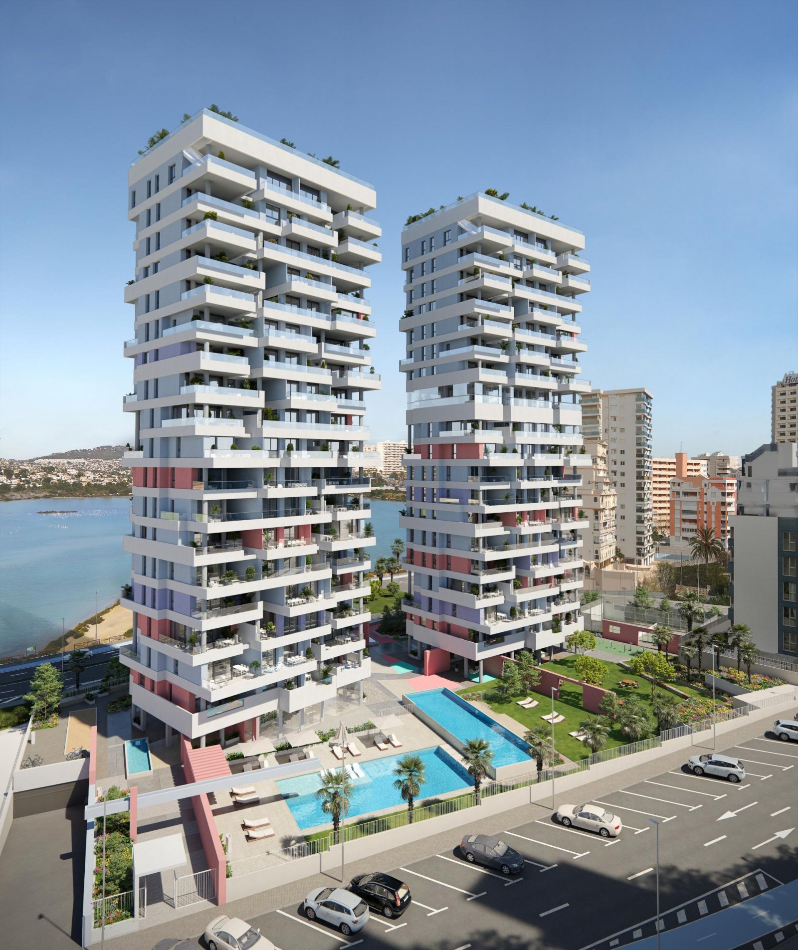 Hochwertige Wohnung mit Terrasse am Strand