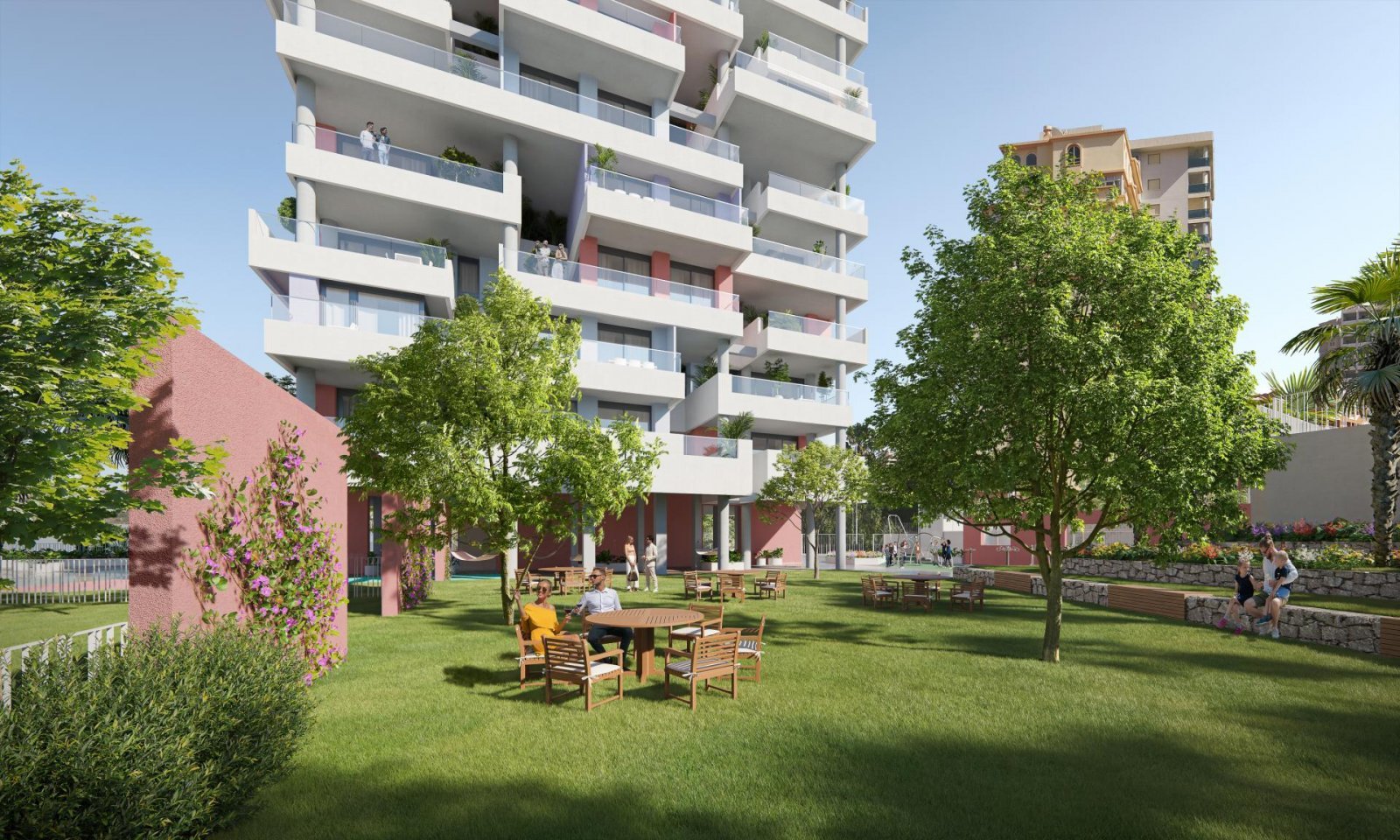 Hochwertige Wohnung mit Terrasse am Strand