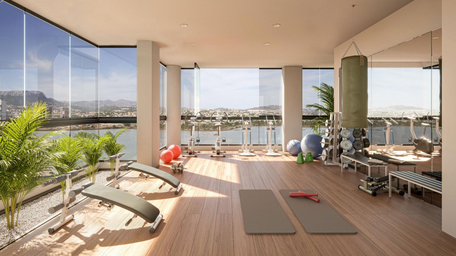 Hochwertige Wohnung mit Terrasse am Strand