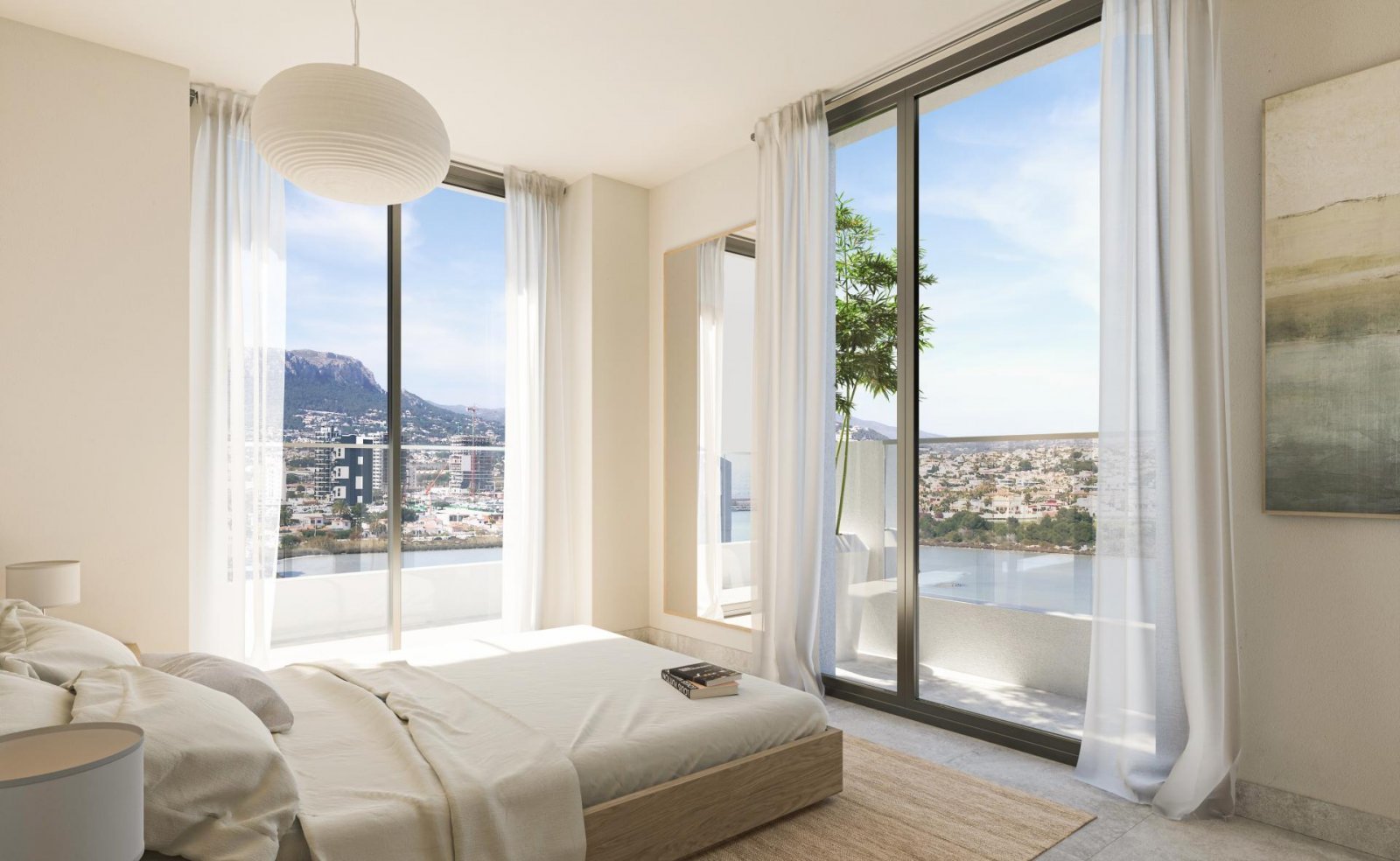 Hochwertige Wohnung mit Terrasse am Strand